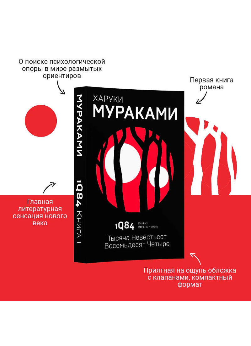 1Q84. Тысяча Невестьсот Восемьдесят Четыре. Кн. 1. Апрель - июнь
