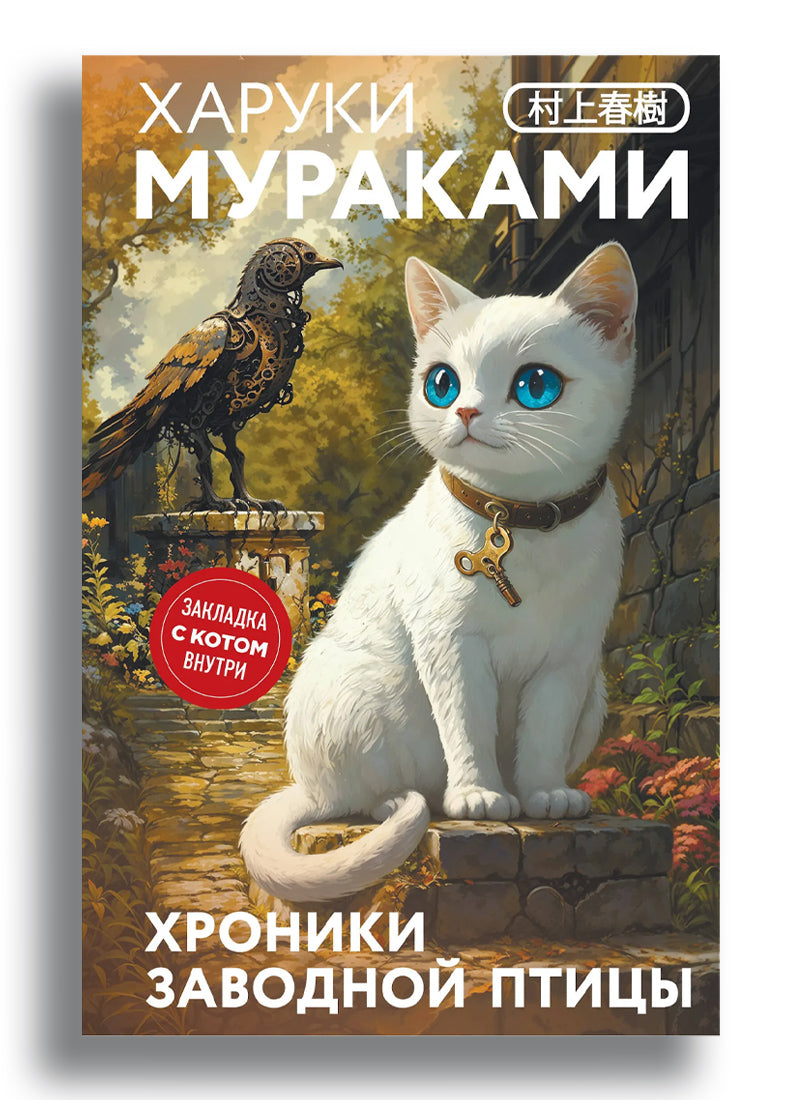 Хроники Заводной птицы (закладка с Котом внутри)