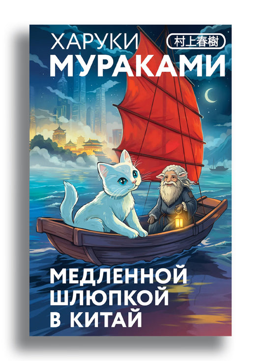 Медленной шлюпкой в Китай (закладка с Котом внутри)